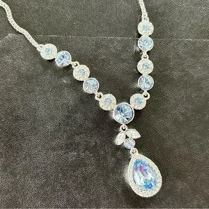 Givenchy Jewelry Nwot Givenchy Multicrystal Yneck Necklace